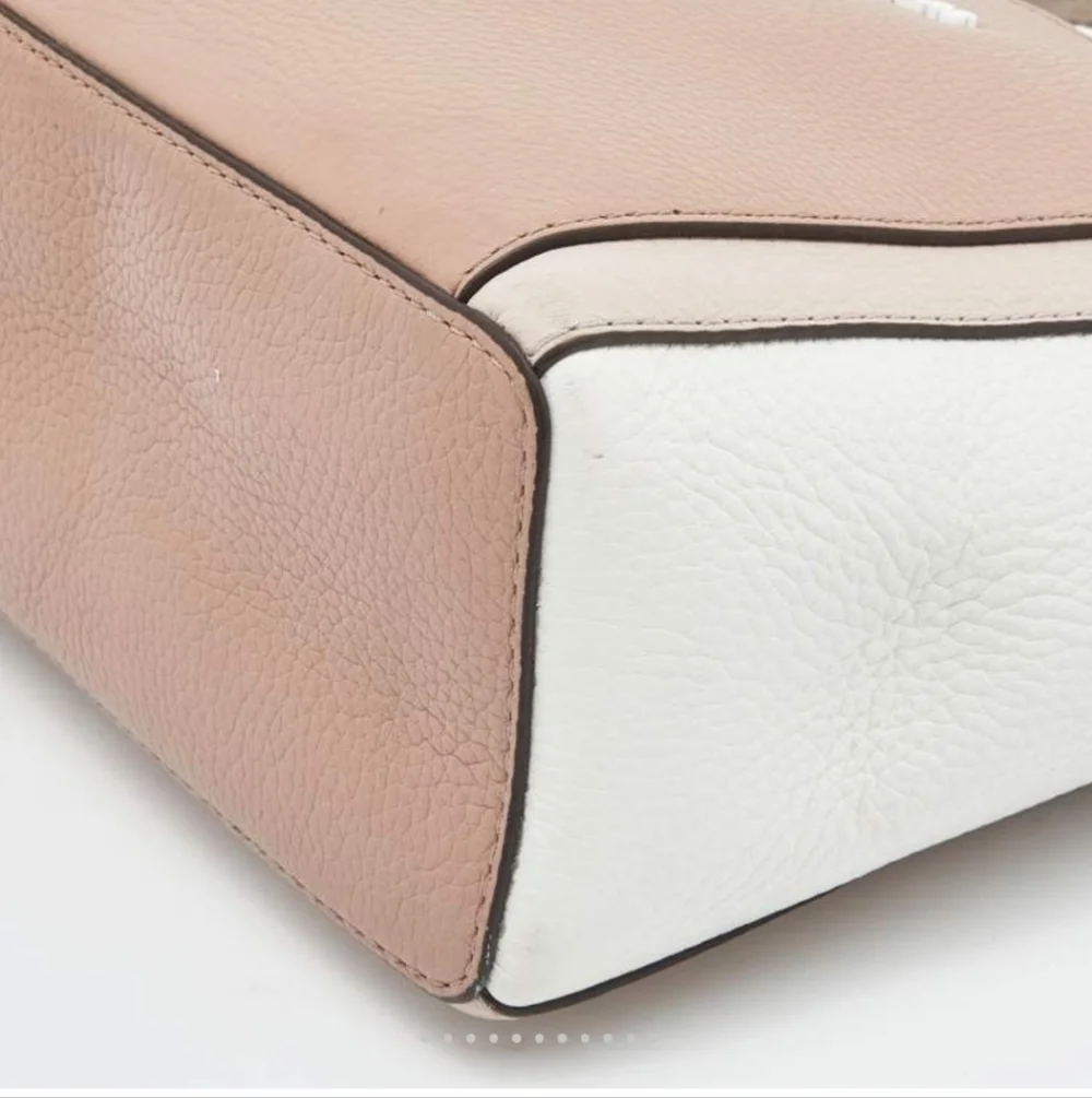 NEW Michael Kors Gemma Tri-color Leather Handbag